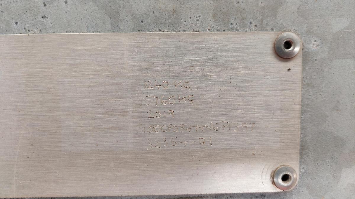 Gebruikt SPS 100CPD 10ft dolly castor