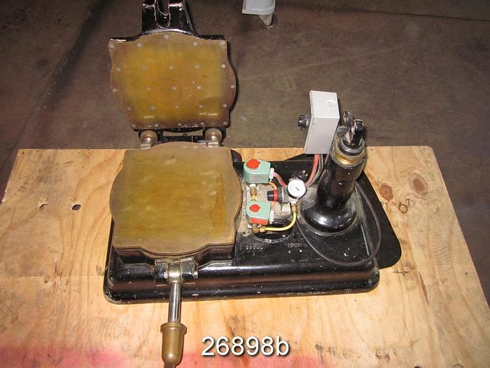 Used Laboratory Hand Sheet Press For Sheets That Are 11" Diameter Or 9.5" Square #26898