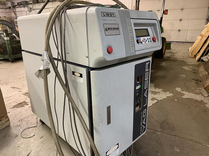 Used MIYACHI UNITEK LW51 COMPACT YAG LASER