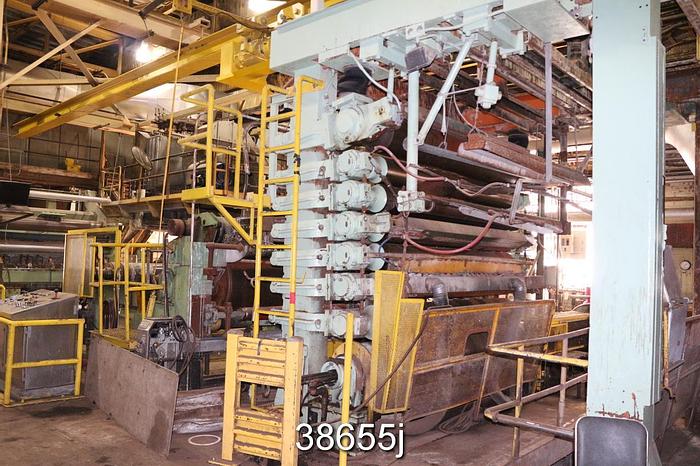 Used Beloit 100" Trim Medium/Liner Fourdrinier Paper Machine, 2500 FPM #38655