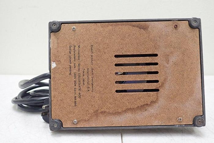 Used Swift Instruments International Series COLLEGIATE 400 Microscope w/ 3 Objectives