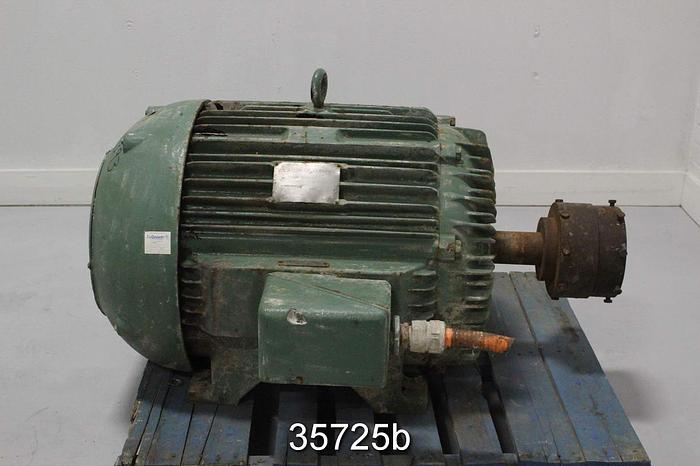 Used Allis Chalmers 150 HP AC Motor, 1180 RPM, 2300 Volts, 505U Frame #35725