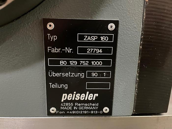 Gebraucht 5 Achsen- NC Teilapparat / Rundtisch  PEISELER ZASP 160 