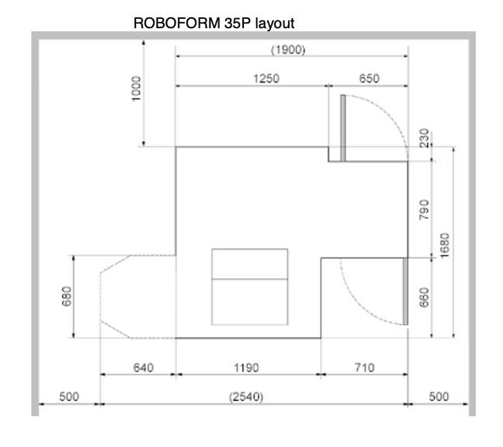 Used CHARMILLES ROBOFORM 35P