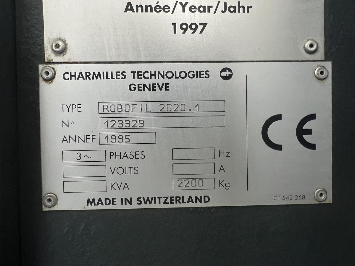 Used Charmilles ROBOFIL 2020