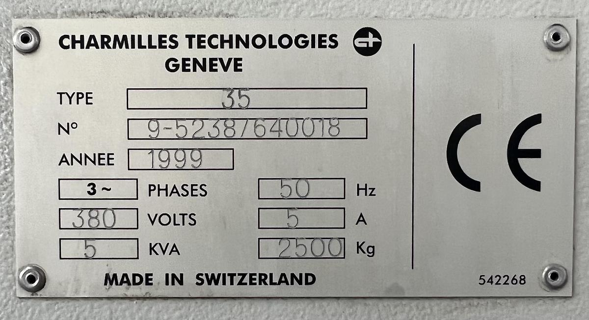 Used CHARMILLES ROBOFORM 35
