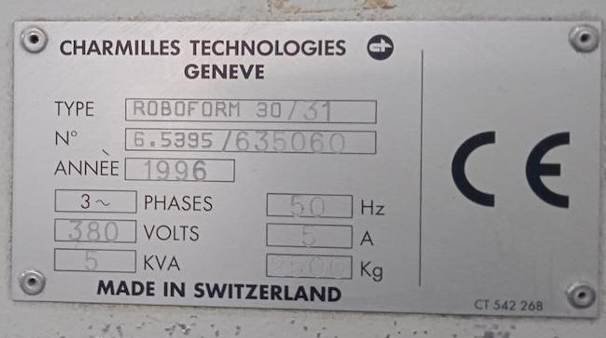 Used Charmilles Roboform 31 RTC
