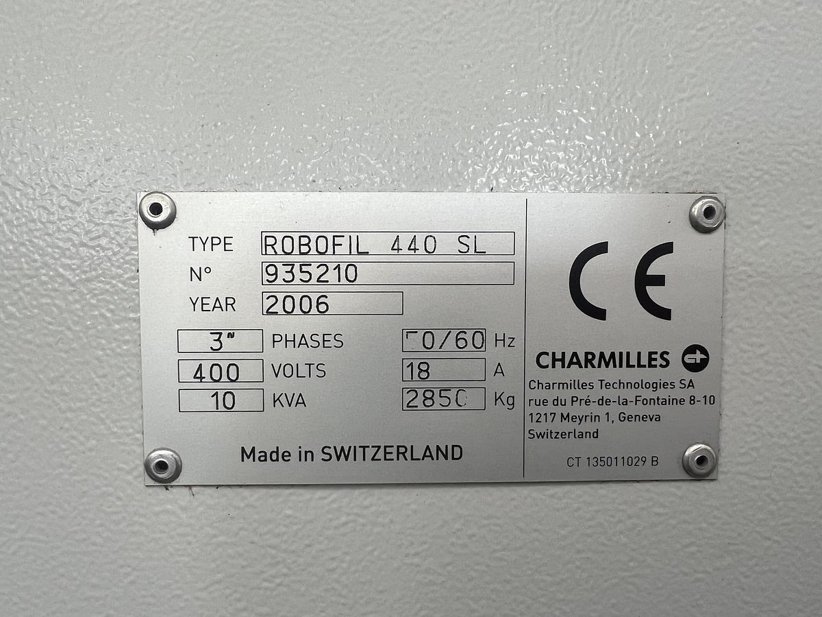 Used Charmilles ROBOFIL 440SL