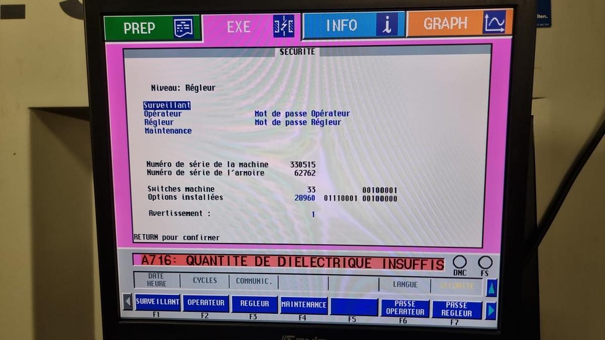 Used 1997 ROBOFIL 290