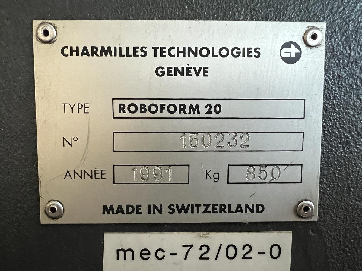Used Charmilles ROBOFORM 20