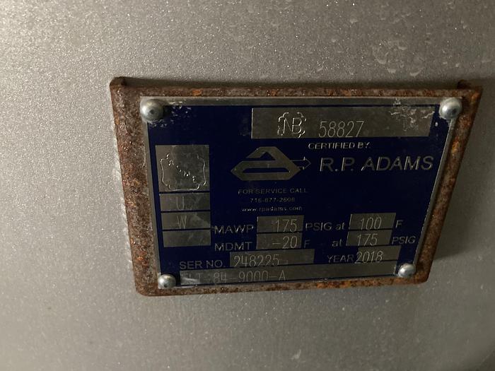Used Used RP Adams Filter skid.