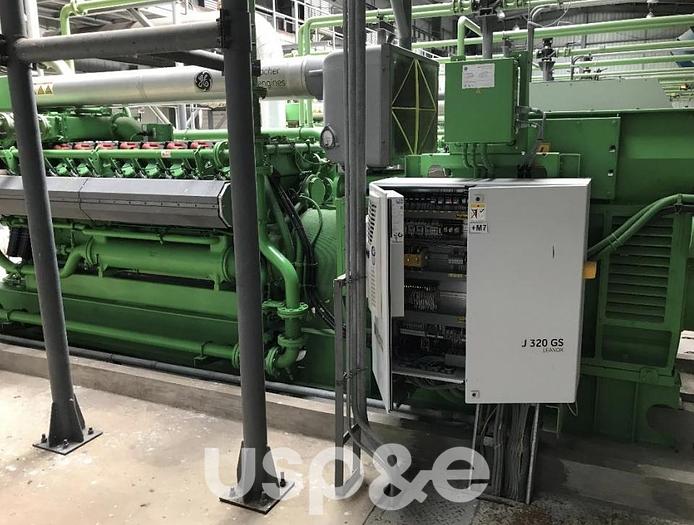 Used 1 MW 2015 Used Jenbacher J320GS Natural Gas Generator Sets