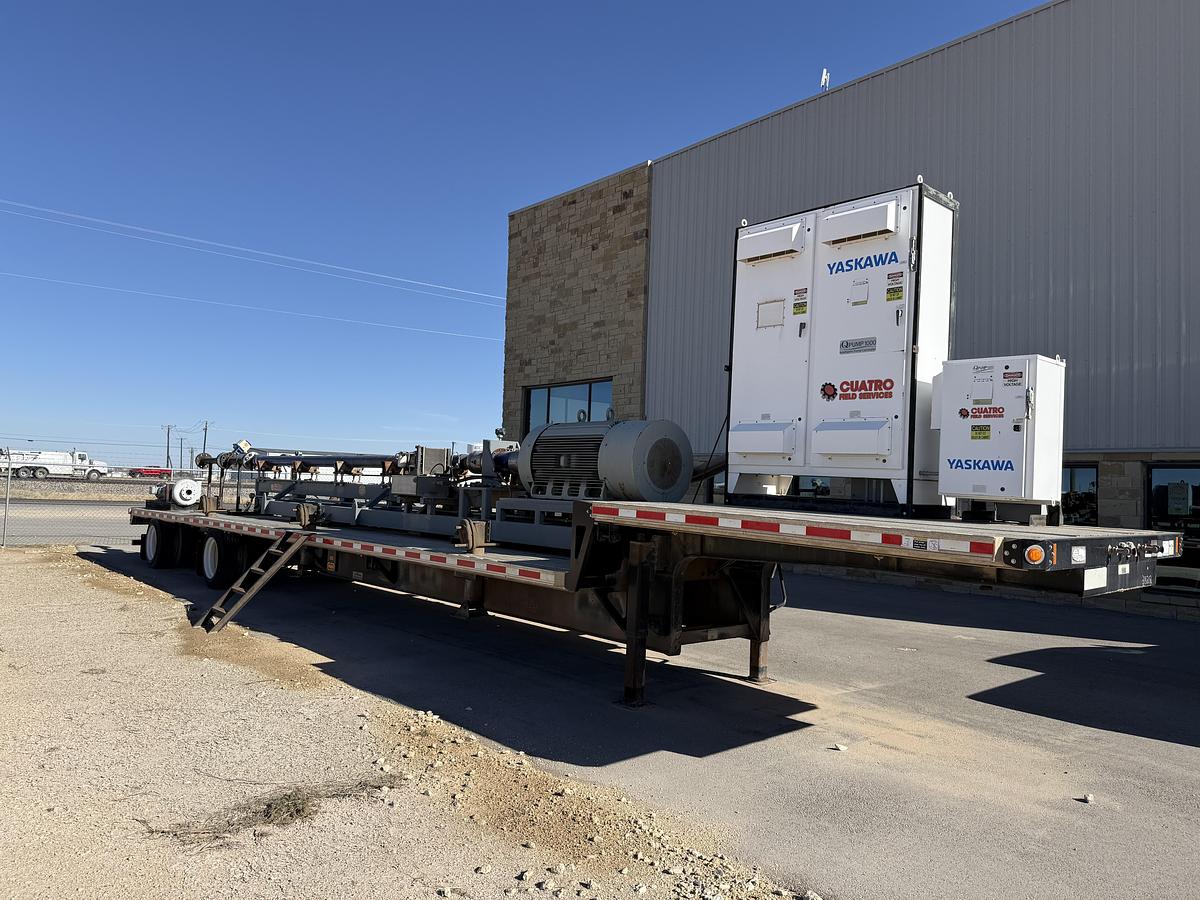 Used HPS, Horizontal Centrifugal Pumping System, Trailer mounted, 600hp Schlumberger h-pump