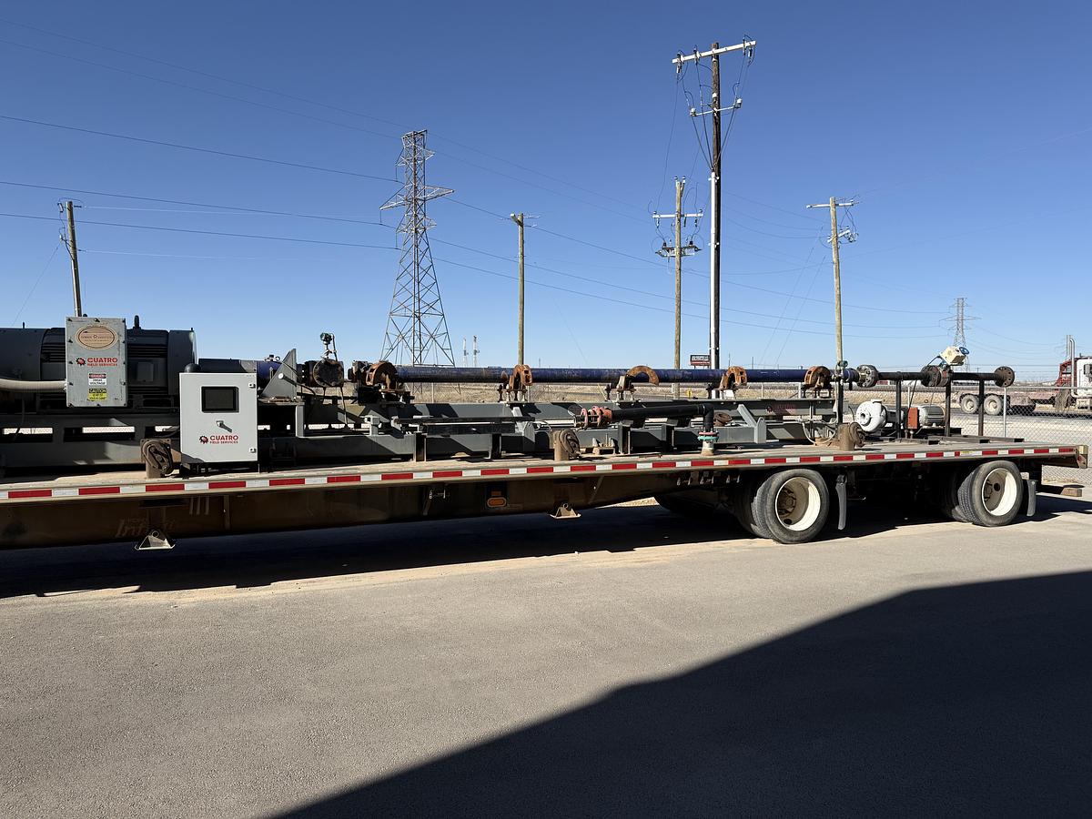 Used HPS, Horizontal Centrifugal Pumping System, Trailer mounted, 600hp Schlumberger h-pump