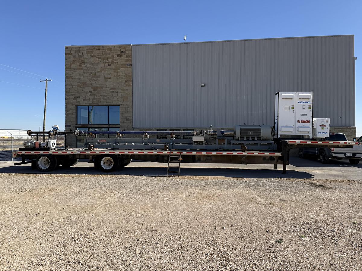 Used HPS, Horizontal Centrifugal Pumping System, Trailer mounted, 600hp Schlumberger h-pump