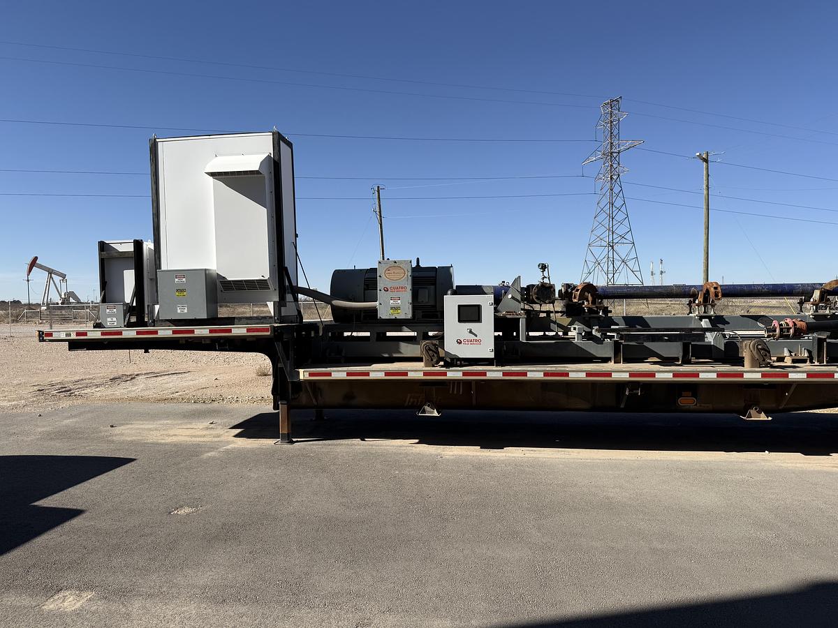 Used HPS, Horizontal Centrifugal Pumping System, Trailer mounted, 600hp Schlumberger h-pump
