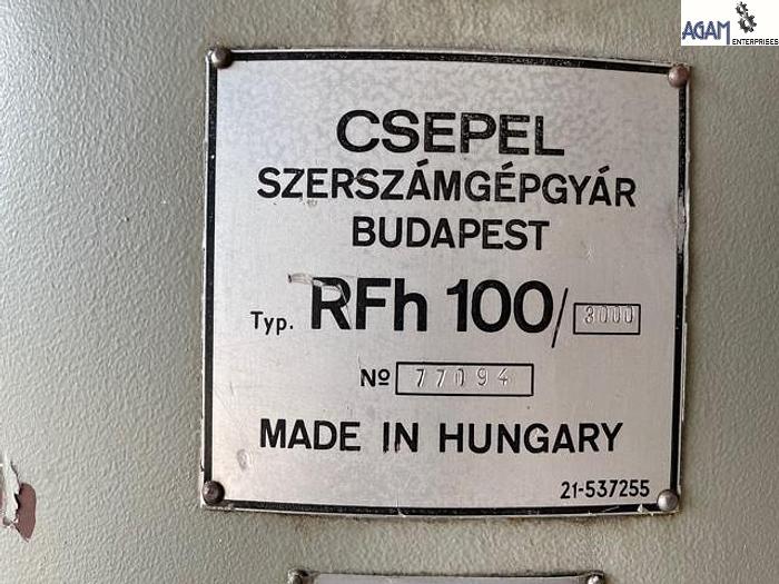 Used Csepel RFH 100 / 3000 Radial Drilling Machine