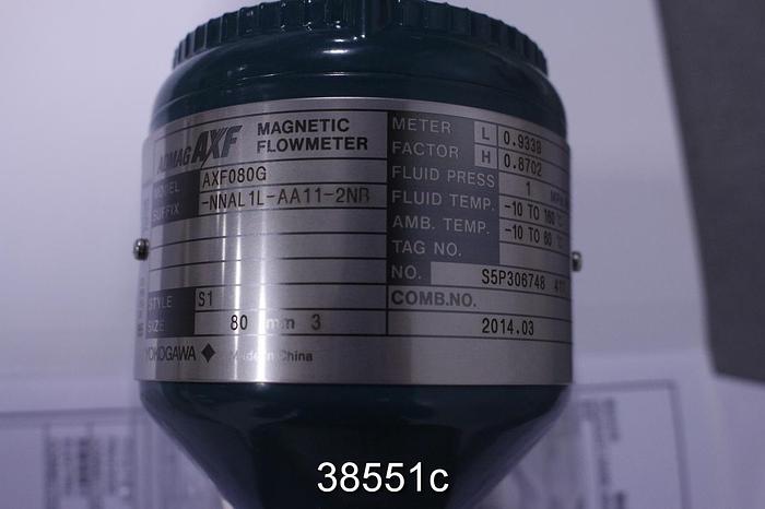 Unused Yokogawa AXF080G 3" Magnetic Flow Tube #38551