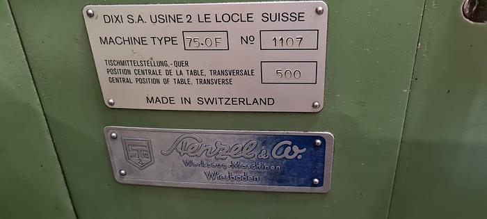 Używane Wytaczarka DIXI 75 OF