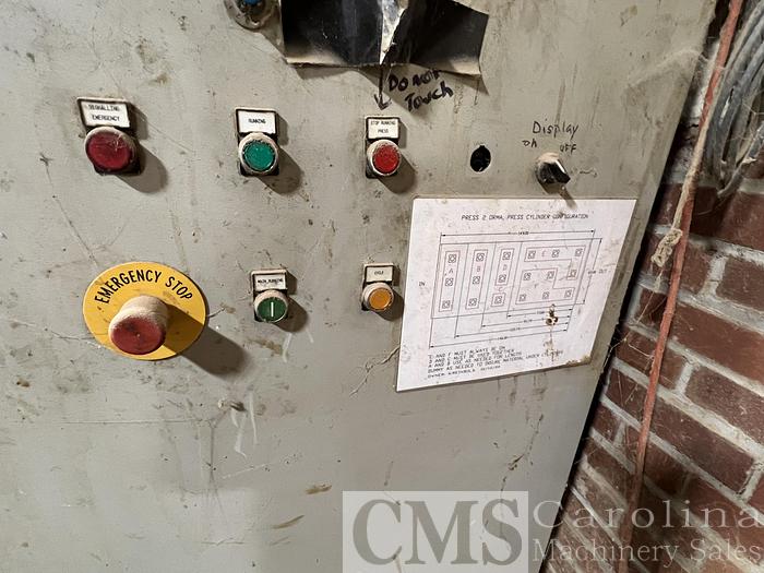 Used ORMA 5x12 Hot Press