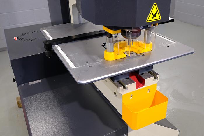 Used UZMA 65 ton Hydraulic Punching machine 625mm throat