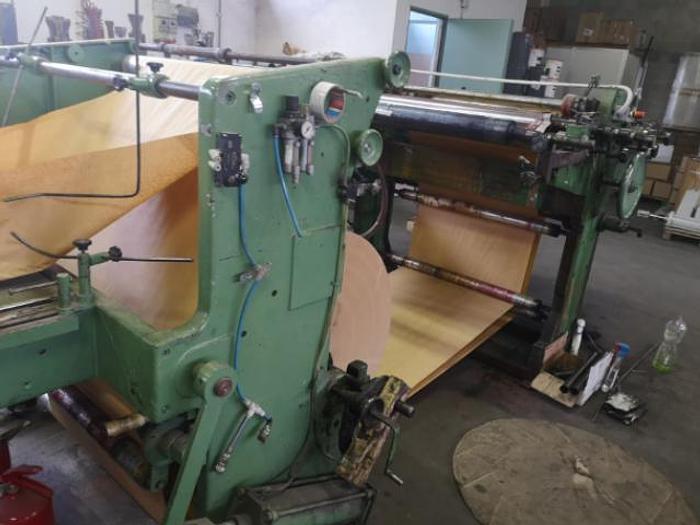 Used 1988 Manzoni Seriana 31 with 2 col flexo - FLAT & SATCHEL paper bag machine