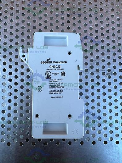 Used Bussmann  CH30J3I Fuse Holder 600VAC, 30A, 200kA