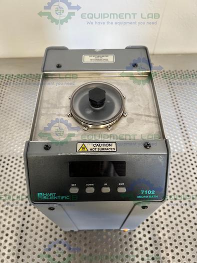Used Hart Scientific 7102 Micro Bath Thermometer Calibrator -5° to 125°C, 750 mL