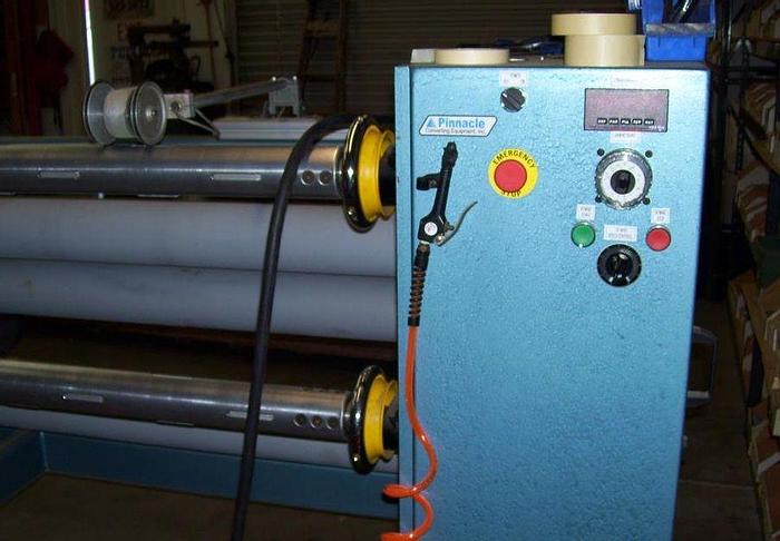 Used 144" PINNACLE DUPLEX SLITTER MFG. 2014