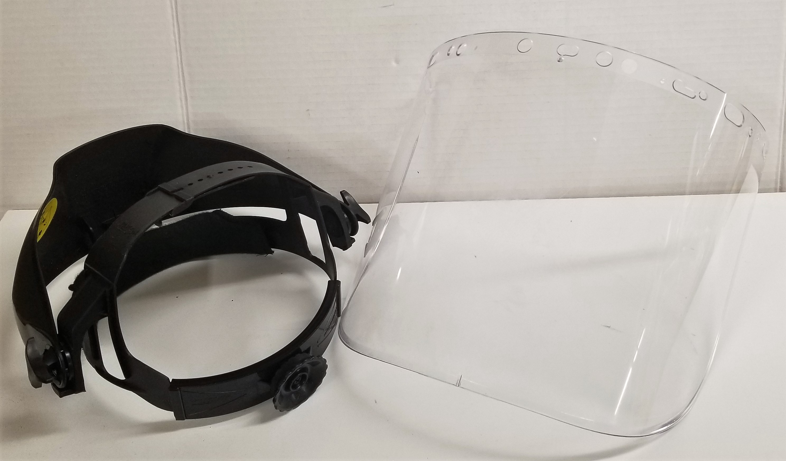 New Open Box Willson Protecto-Shield Ratchet Face Shield with Visor