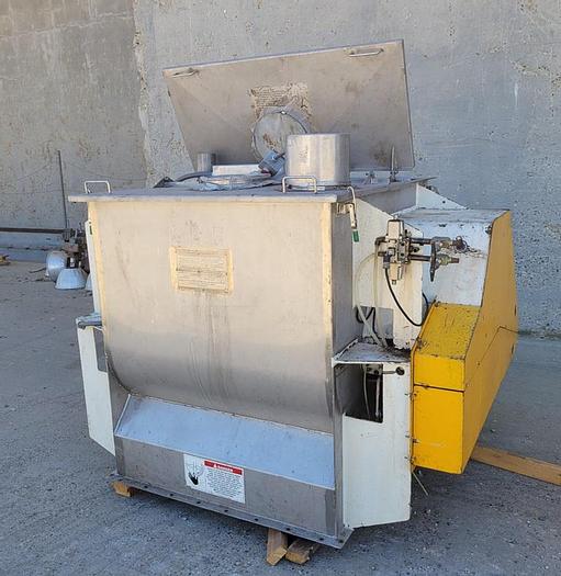 Used 500 LITER AMERICAN PROCESS SYSTEMS FLUIDIZED ZONE MIXER - MODEL FZM-18-H