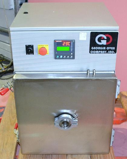 Used Georgia Oven 1FV104027 Industrial Vacuum Oven with Watlow Controllers