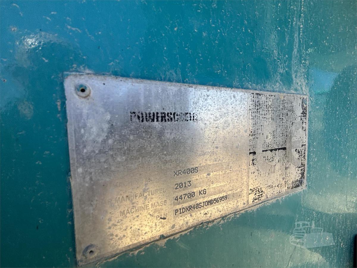 Used 2013 POWERSCREEN XR400S