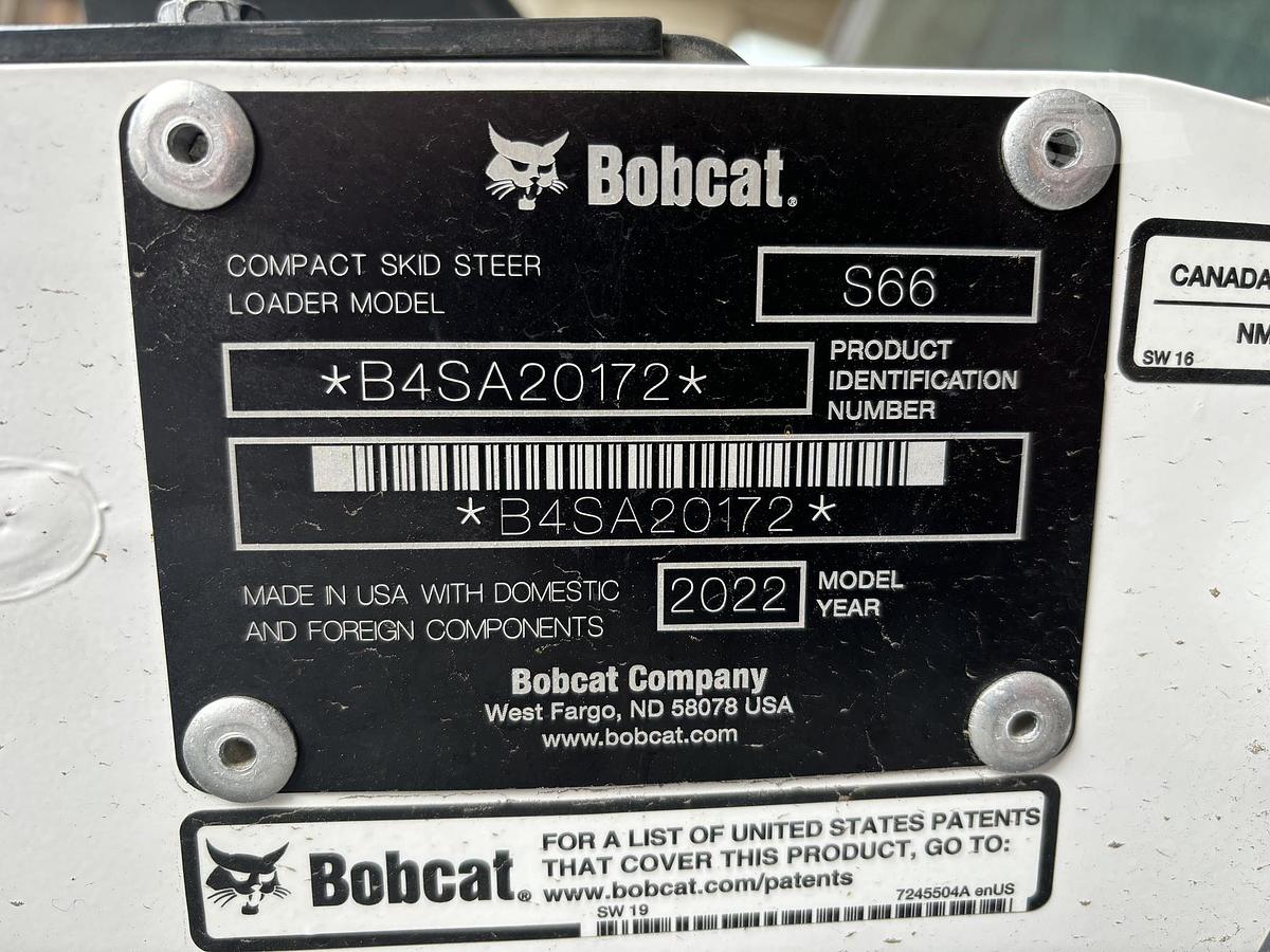 Used 2022 BOBCAT S66