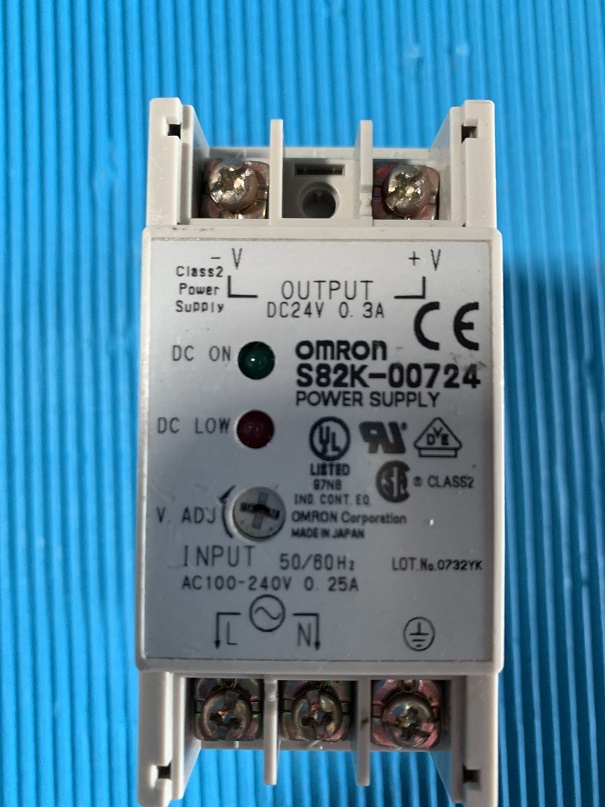Used omron power supply s82k-00724
