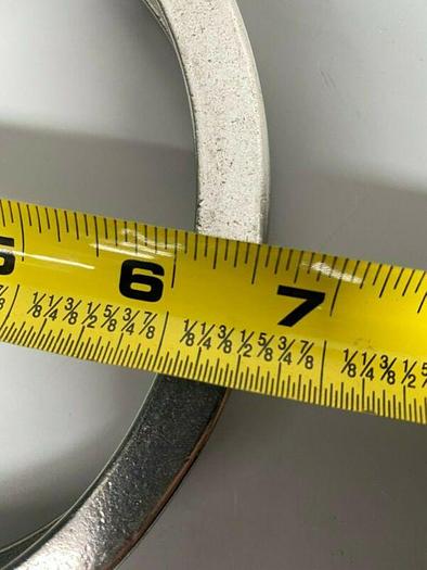 Used Single-Pin Heavy Duty Stainless Steel 6" Clamps