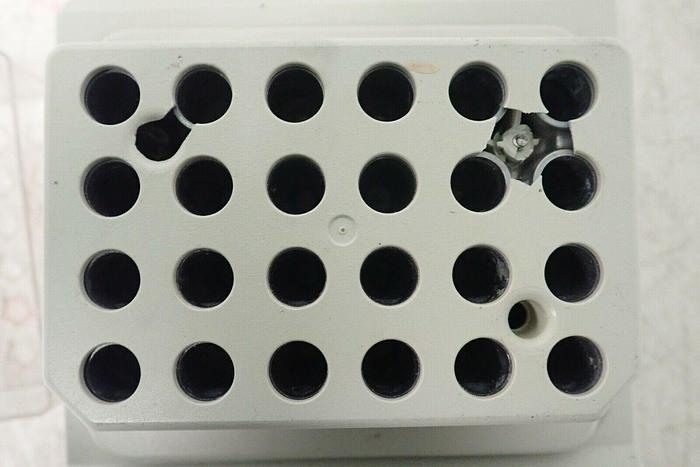 Used Eppendorf 5350 Thermomixer Shaker with 24 x 1.5ml Heat Block & Cover