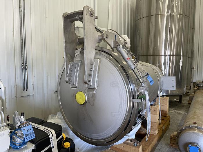 Used 2.0M3 SCHRADER STAINLESS STEEL PERCOLATOR EXTRACTION PLANT for