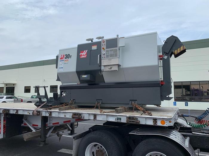 Used 2017 HAAS ST-30Y CNC Turning Center With Live Tooling