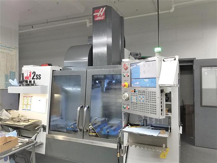 Used 2014 Haas VF2SS 32 Bit CNC Control