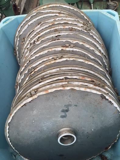 Used Filter, Pressure Leaf, 120 SF, Jkt, 316L S/st, Schenk, VTHL #S740473