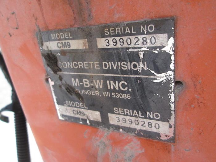 Used Trailer Mounted Cement Mixer