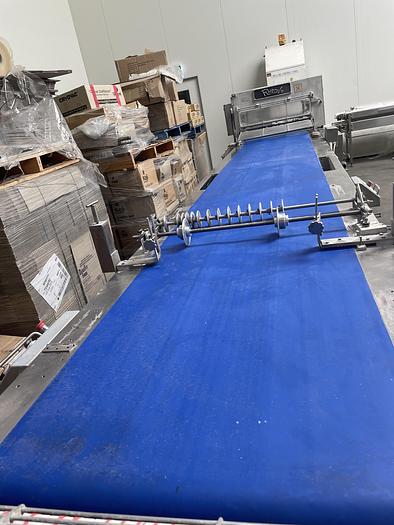 Used RHEON Pastry Sheeting Line MD303, GK012, OF891