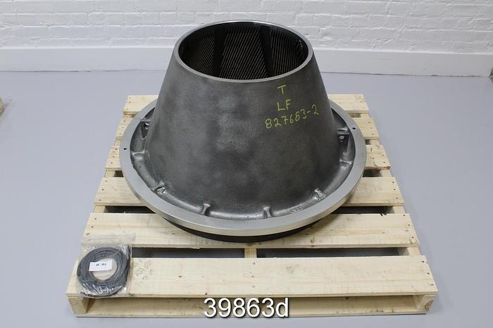 Unused Metso JC03 Conical Refiner Rotor and Stator, Unused #39863