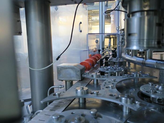 Used Filling Line, Bottles, 32-Head, Filamatic, 180 BPM, #D741080