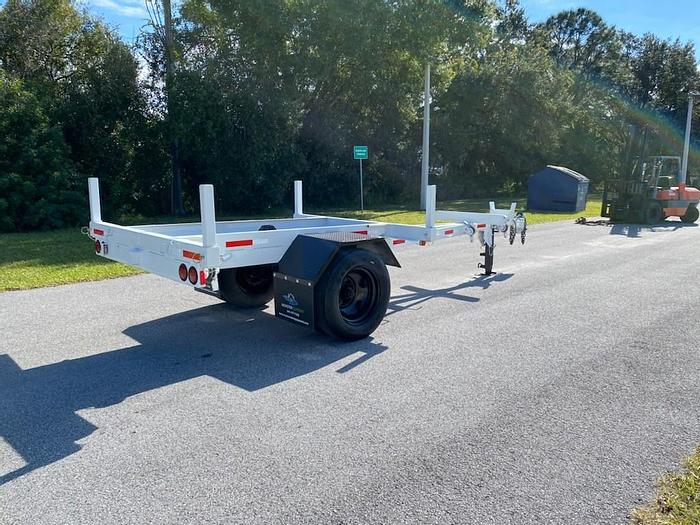 Used Reid PT15 SA EB Extendable Pole Trailer - 14101