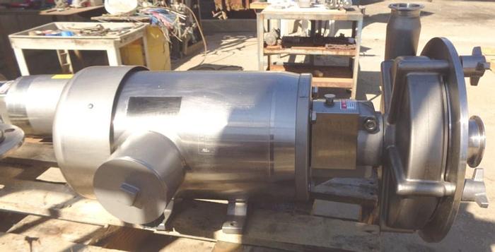 Used Pump, Centrif., 7.5 HP, Stainless Steel, Fristam, Model FPX3451 #S743340