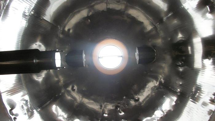 Used Mixer, Conical, 100 CF, 304 Stainless Steel, Gemco, 7.5 HP, #S741455