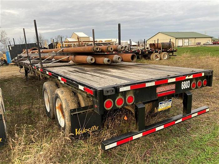 Used 2012 Fontaine Velocity Flatbed Trailer