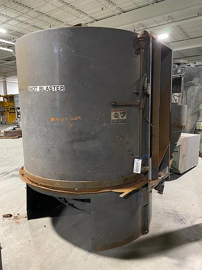 Used 1986 WHEELABRATOR MT-1500 60" Table Blast